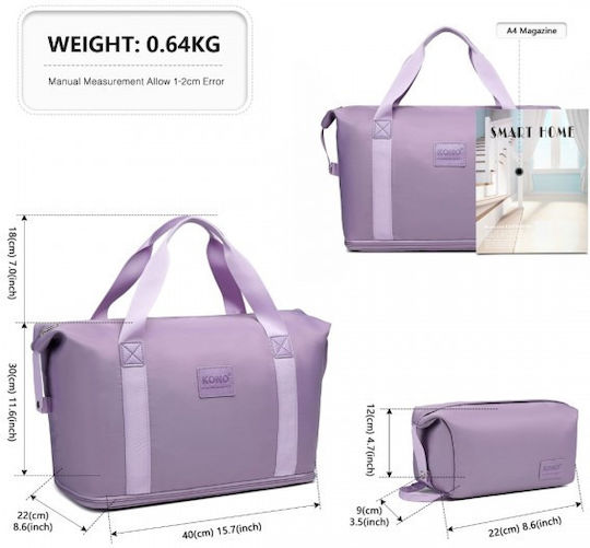 Miss Lulu Elektrische Gitarren Reisetasche Lila Stoff