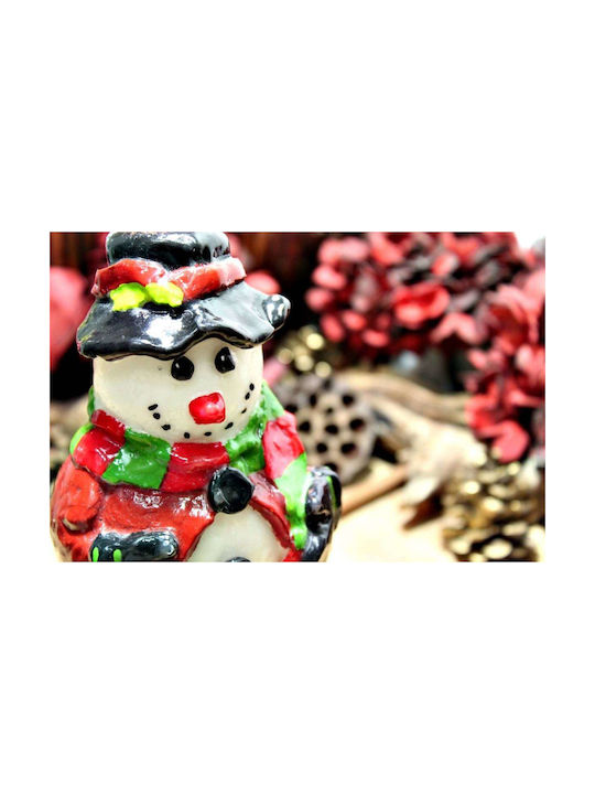Snowman Christmas Tree Ornament 9x23cm