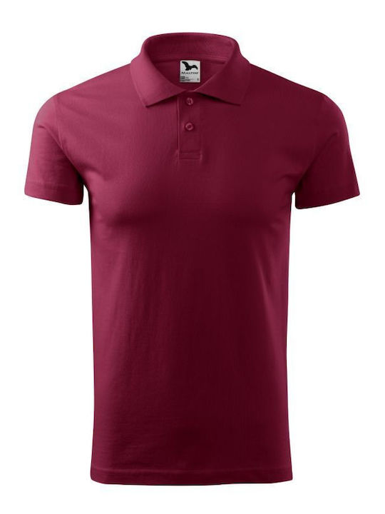 Malfini Men's Short Sleeve Promotional T-Shirt Burgundy