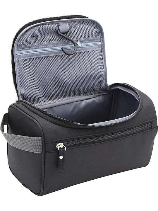 Toiletry Bag in Black color 25cm