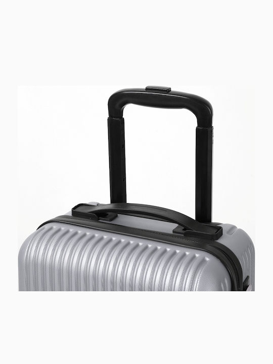 CabinFly Valiză de Călătorie Cabină Dură Gri cu 4 roți Înălțime 40cm