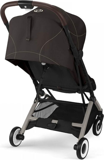 Cybex Orfeo Baby Stroller Suitable for Newborn Chocolate Brown 6.3kg
