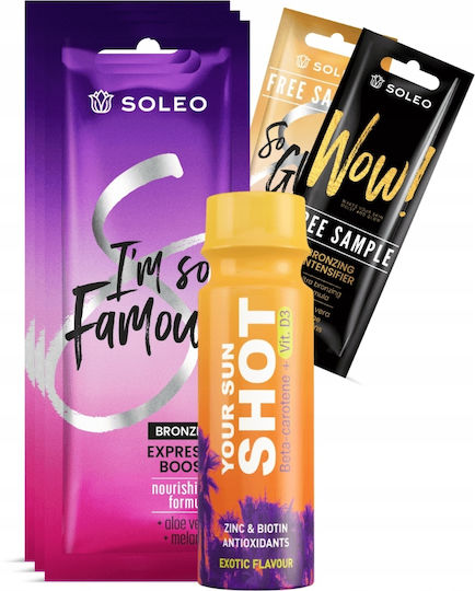 Soleo I'm So Famous 3x15ml Бронзиращ Лосион за Изкуствен Загар