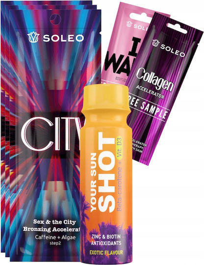 Soleo City 3x15ml Bronzer Tanning Accelerator