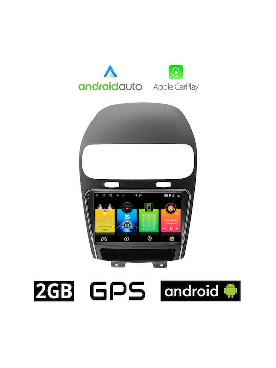 Ηχοσύστημα Αυτοκινήτου για Fiat Freemont 2008> (Bluetooth/USB/AUX/WiFi/GPS/Apple-Carplay/Android-Auto) με Οθόνη Αφής 9"