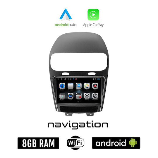 Ηχοσύστημα Αυτοκινήτου για Fiat Freemont 2008+ (Bluetooth/USB/WiFi/GPS/Apple-Carplay/Android-Auto) με Οθόνη Αφής 9"