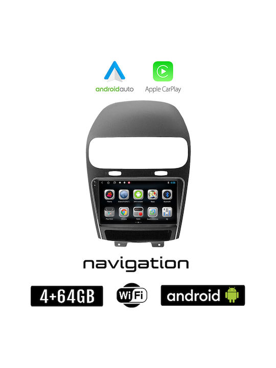 Booma Ηχοσύστημα Αυτοκινήτου για Fiat Freemont 2008> (Bluetooth/USB/WiFi/GPS/Apple-Carplay/Android-Auto) με Οθόνη Αφής 9"