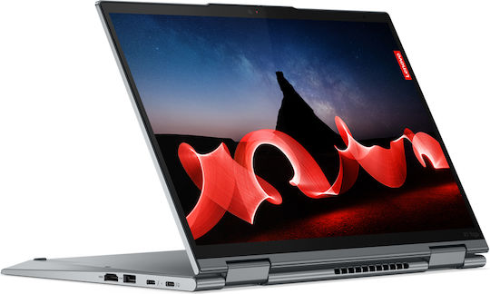 Lenovo ThinkPad X1 Yoga Gen 8 14" IPS FHD+ Touchscreen (i5-1345U/32GB/1TB SSD/W11 Pro) Сив Буреносец (Английски САЩ Клавиатура)