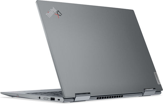 Lenovo ThinkPad X1 Yoga Gen 8 14" IPS FHD+ Touchscreen (i5-1345U/32GB/2TB SSD/W11 Pro) Сив Буреносен (Английски САЩ Клавиатура)