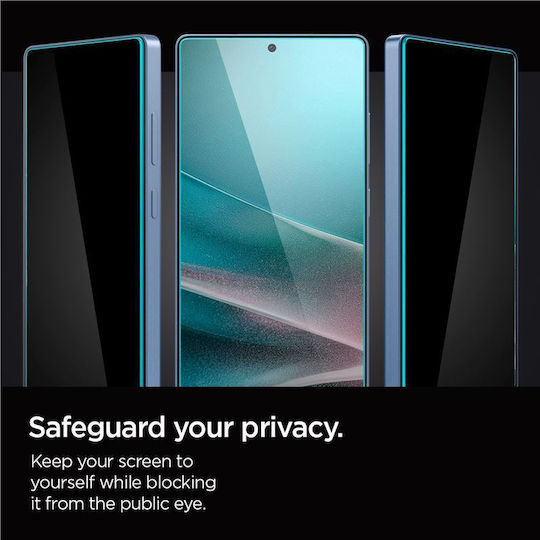 Spigen Glas.Tr Ez Fit Privacy Tempered Glass 2buc (Galaxy S25 Ultra)