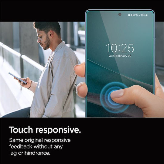 Spigen Glas.Tr Ez Fit Privacy Tempered Glass 2buc (Galaxy S25 Ultra)
