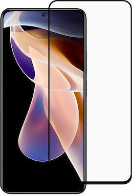 Pinwuyo Full Face Tempered Glass Μαύρο (Redmi Note 14 4G / Redmi Note 14 5G / Poco M7 Pro)