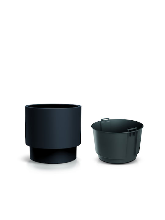 Prosperplast Heos Ghiveci Plastic Negru Prosperplast Heos Ghiveci Plastic Negru