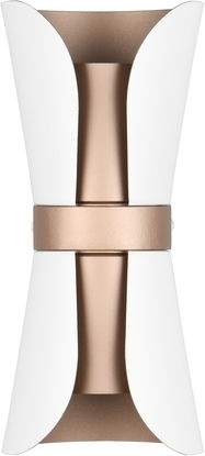 Trio Lighting Μοντέρνο Φωτιστικό Τοίχου με Ντουί GU10 Λευκό 10x11x10εκ.
