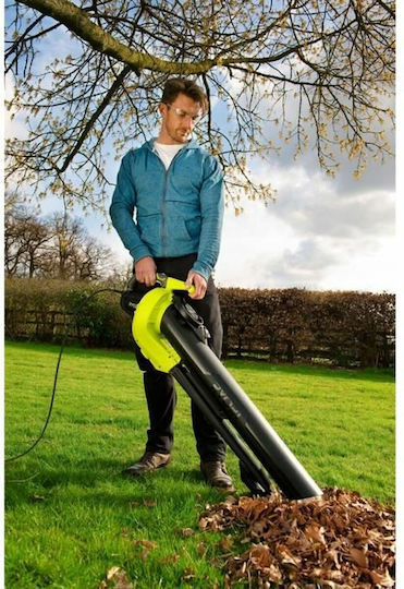 Ryobi RBV3000CESV Φυσητήρας / Απορροφητήρας Χειρός Ηλεκτρικός 3000W με Μέγιστη Ταχύτητα Αέρα 375km/h
