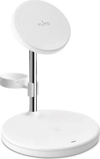 Puro Magsafe Charger 15W Whites (Mag Station)