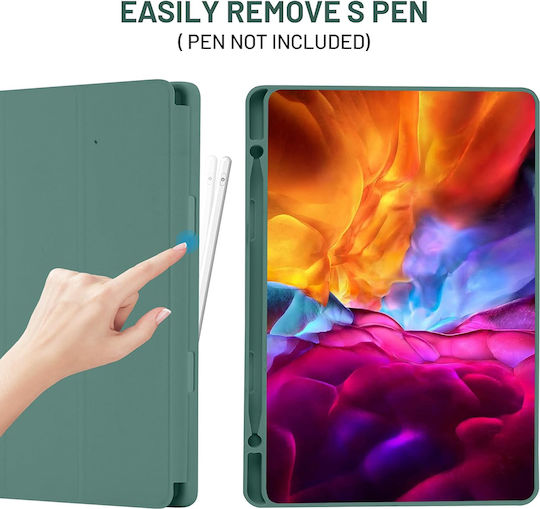 Techsuit Flip Cover Grün (Samsung Galaxy Tab S6 Lite)