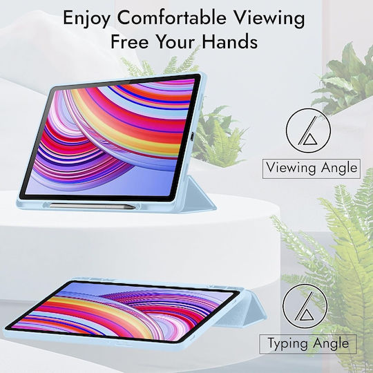 Techsuit Flip Cover Μπλε (Redmi Pad Pro 12.1 / Poco Pad 12.1)