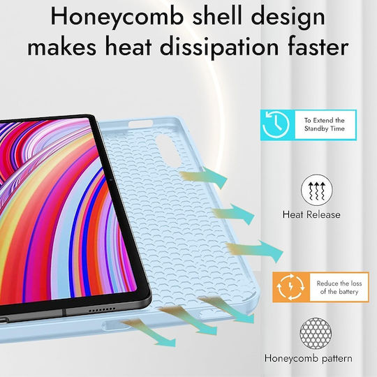 Techsuit Flip Cover Πράσινη (Redmi Pad Pro 12.1 / Poco Pad 12.1)
