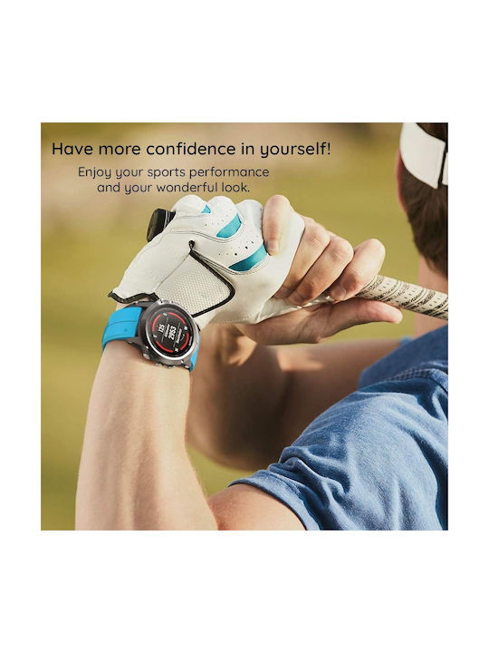 Techsuit Λουράκι Μπλε (Garmin Fenix 5/5 Plus 6/6 Pro/7/Forerunner 935/945/955/Approach S60/S62) Techsuit Λουράκι Μπλε (Garmin Fenix 5/5 Plus 6/6 Pro/7/Forerunner 935/945/955/Approach S60/S62)