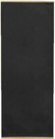 125buc Negru Set de tacâmuri 38x38cm. 125buc