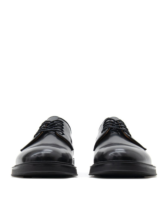 G-Star Raw Eton Box Δερμάτινα Ανδρικά Σκαρπίνια Μαύρα