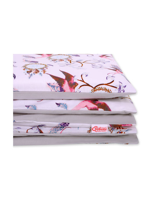 Bobono Kinderbettbezug Pink 90x120cm