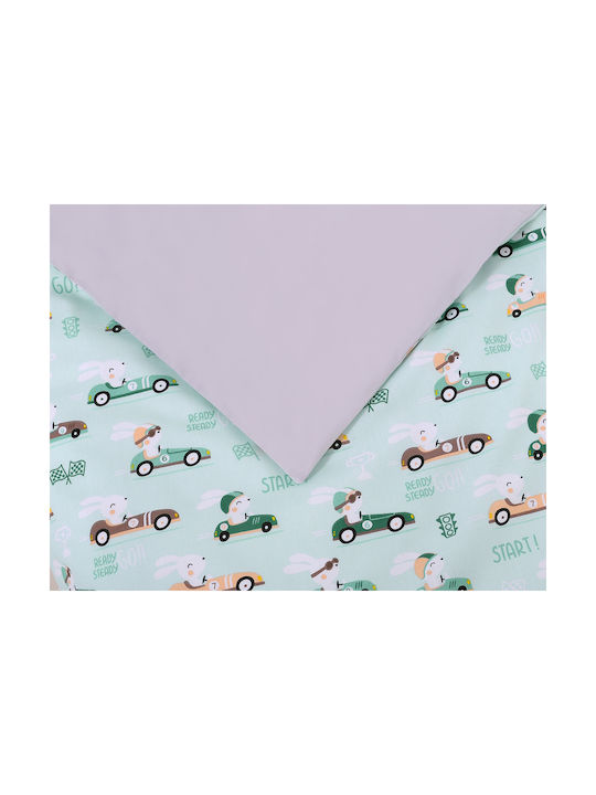 Bobono Kids Duvet Cover Mint 90x120cm