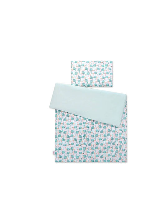 Bobono Kinderbettbezug Mint 90x120cm