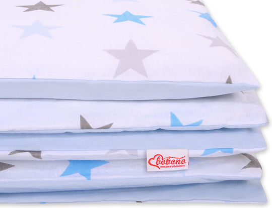Bobono Set Kinderbettbezug Gray And Blue 90x120cm
