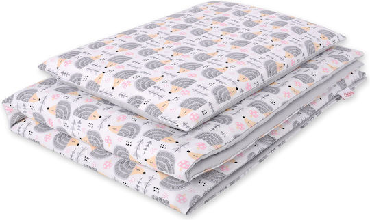 Bobono Детски Плик за Завивка Единичен Gray 100x135бр