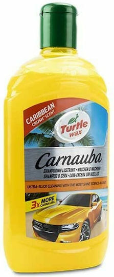 Turtle Wax Carnauba Σαμπουάν Πλυσίματος Αυτοκινήτου με Κερί 500ml