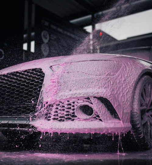 K2 Șampon Auto Spumă Activă cu Aromă Căpșună 1lt