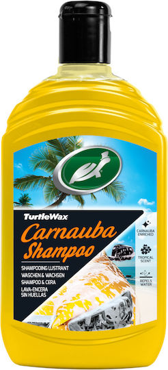Turtle Wax Carnauba Σαμπουάν Πλυσίματος Αυτοκινήτου με Κερί 500ml