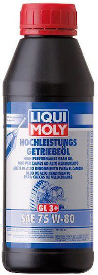 Liqui Moly High Performance Gear Oil (GL3+) Βαλβολίνη Αυτοκινήτου για Διαφορικό 75W-80 1lt