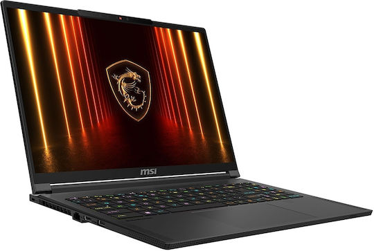 MSI Stealth A16 AI+ A3XWHG 16" OLED QHD+ 240Hz (Ryzen AI 300 Series-9 HX 370/32GB/2TB SSD/GeForce RTX 5070 Ti/W11 Pro) Core Black (US Keyboard)