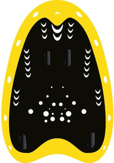 Cressi Aqua Energy Pro Swim Paddles Black Yellow