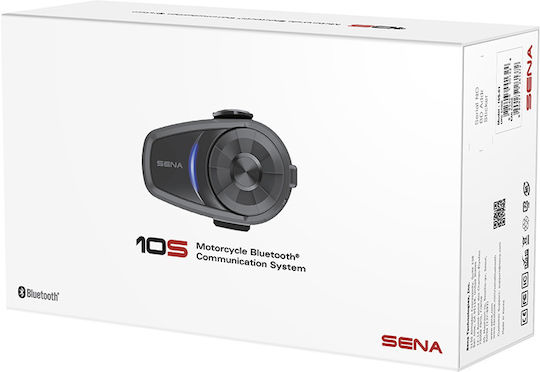 Sena 10S-02 Dual Διπλή Ενδοεπικοινωνία για Κράνος Μηχανής με Bluetooth