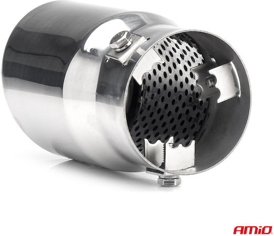 AMiO Exhaust Muffler Universal 43-62 mm