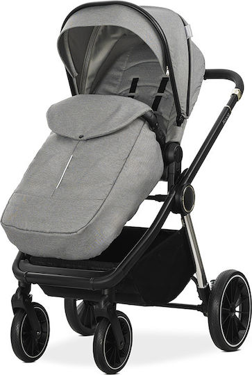 Lorelli Bianca Verstellbar 2 in 1 Baby Kinderwagen Geeignet für Neugeborene Grey