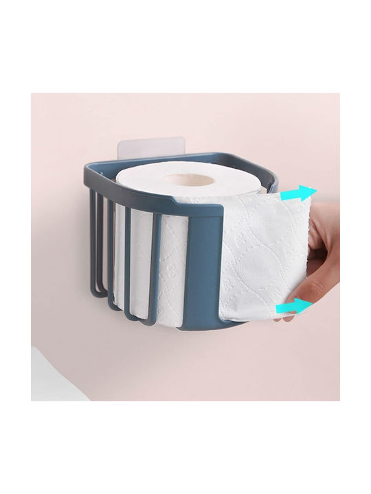 Home Use De perete Suport de hârtie Plastic Albastru 5210131120651