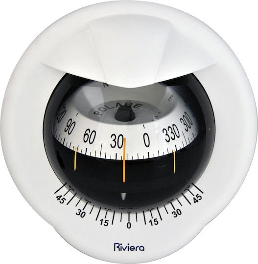 Eval BP1 Busolă pentru Barcă Busolă orizontală montată încastrat, 114x104mm