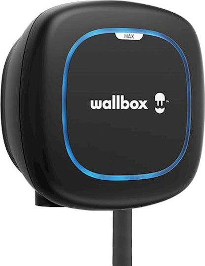Wallbox Pulsar Max Wall Mounted Three-Phase Electric Car Charger 22kW with Built-in Cable 5m Type 2 (PLP2-0-2-4-9-002)