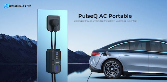 Topdon PulseQ AC Portable Portable Single Phase 3.7kW Charging Station with Built-in Cable Type 2 (252318)