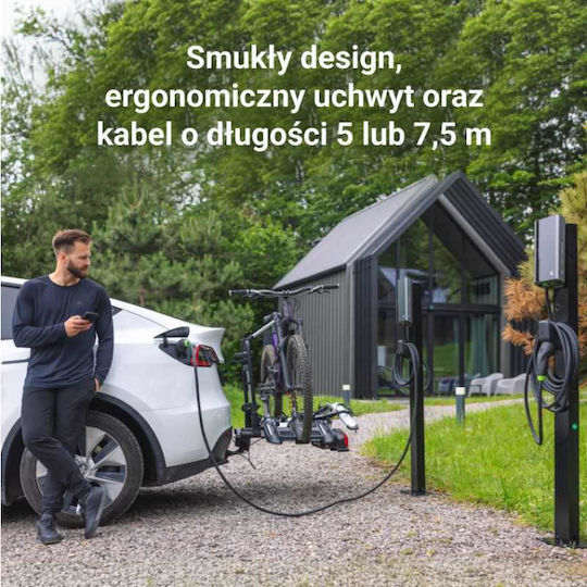 Green Cell Wall Mounted Three-Phase 22kW Charging Station with Built-in Cable Type 2 (EVGC021B2250)