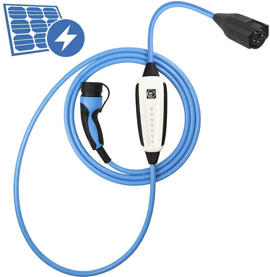 Nrgkick Tragbar Elektroauto-Ladestation 22kW mit Integriertes Kabel Typ 2 (12601000-30001002)