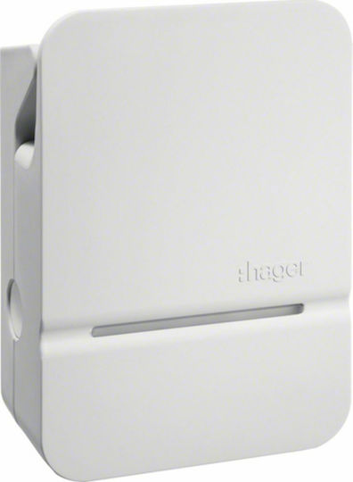Hager Witty Premium Wall Mounted Single Phase 7.4kW Charging Station Type 2 (XEV221)