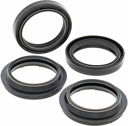 All Balls Fork Seal Front Fork Seals & Scrapers Set for Honda / Kawasaki