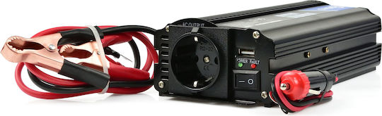 Geko Invertor Auto Modificat Sine Wave 1000W pentru Convertirea 12V DC în 230V AC