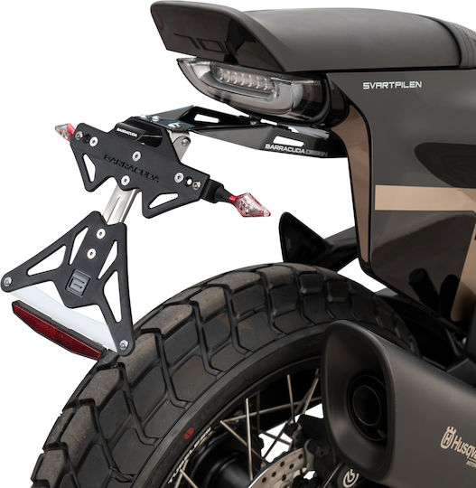 Barracuda Foldable Motorcycle License Plate Holder